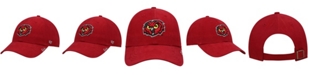 '47 Brand Women's Garnet Cherry Temple Owls Miata Clean Up Adjustable Hat